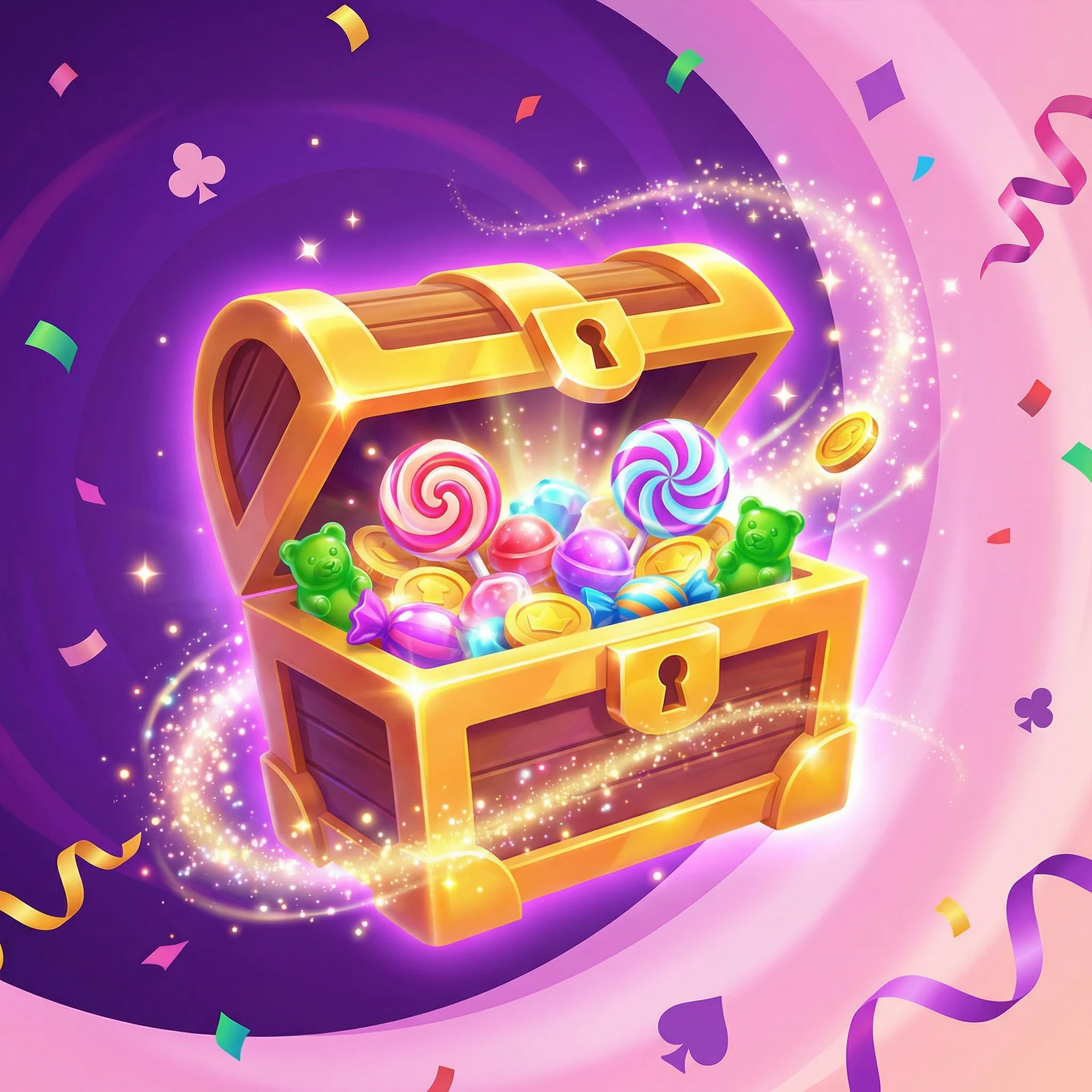 Baú de tesouro com bônus de boas-vindas win23